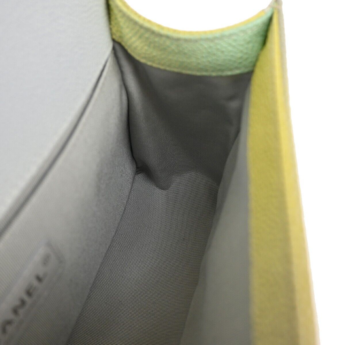 CHANEL Boy CC Logo Unicorn Multi Chain Shoulder Bag Caviar Skin Leather 937RJ414