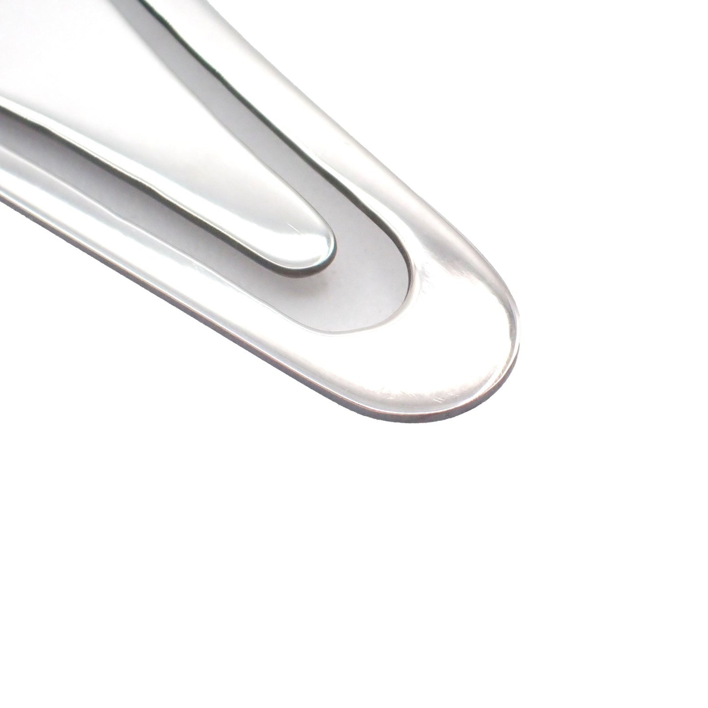 HERMES Horse Head Cheval Bookmark Magnifying Glass Silver Metal 60RL938