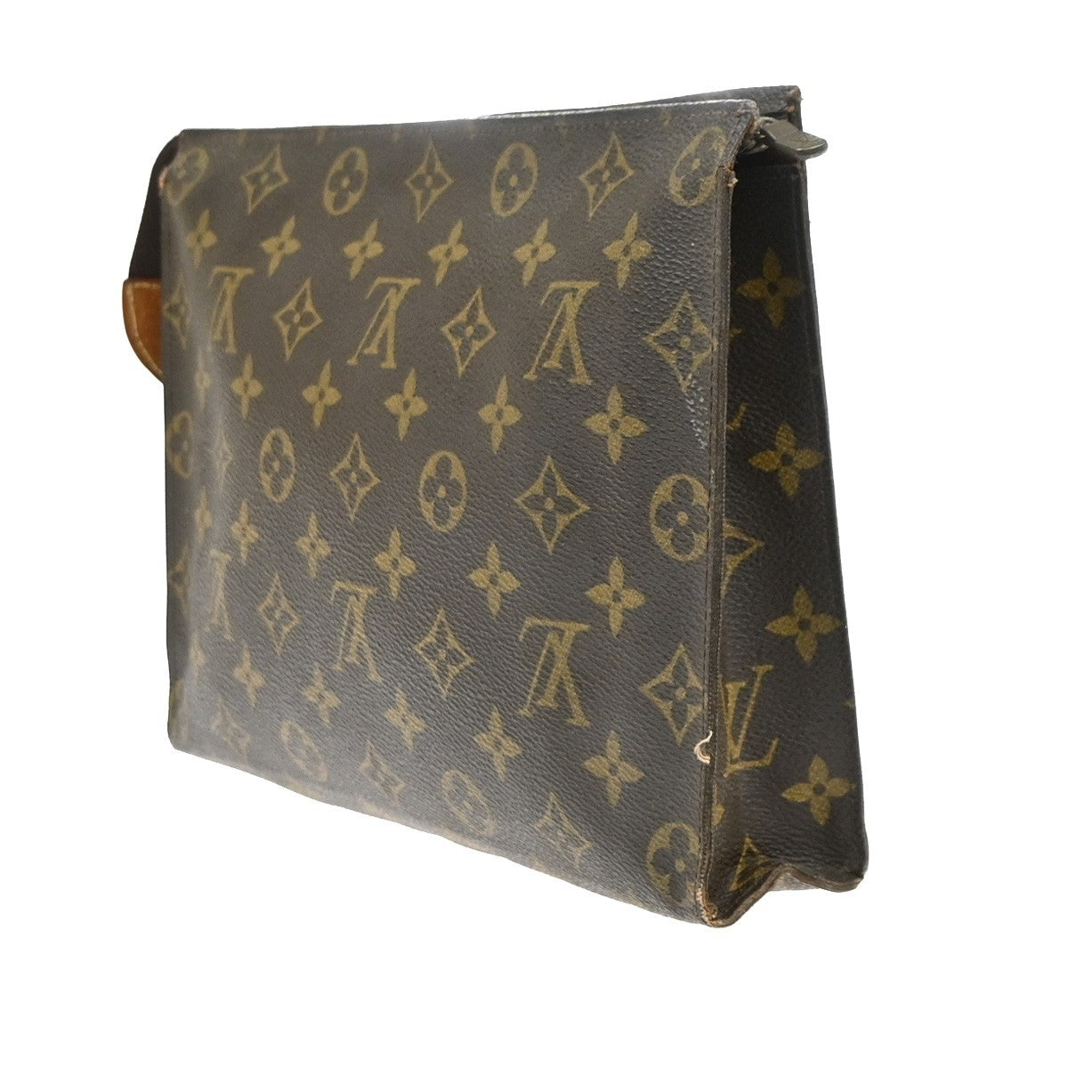 LOUIS VUITTON Poche Toilette 26 Clutch Pouch Bag Monogram Leather M47542 02SA021