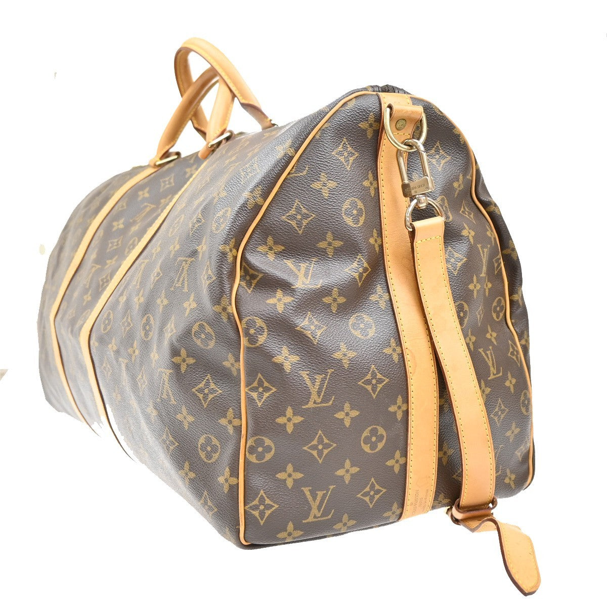 LOUIS VUITTON Keepall Bandouliere 60 2Way Hand Bag Monogram Brown M41412 23CA097