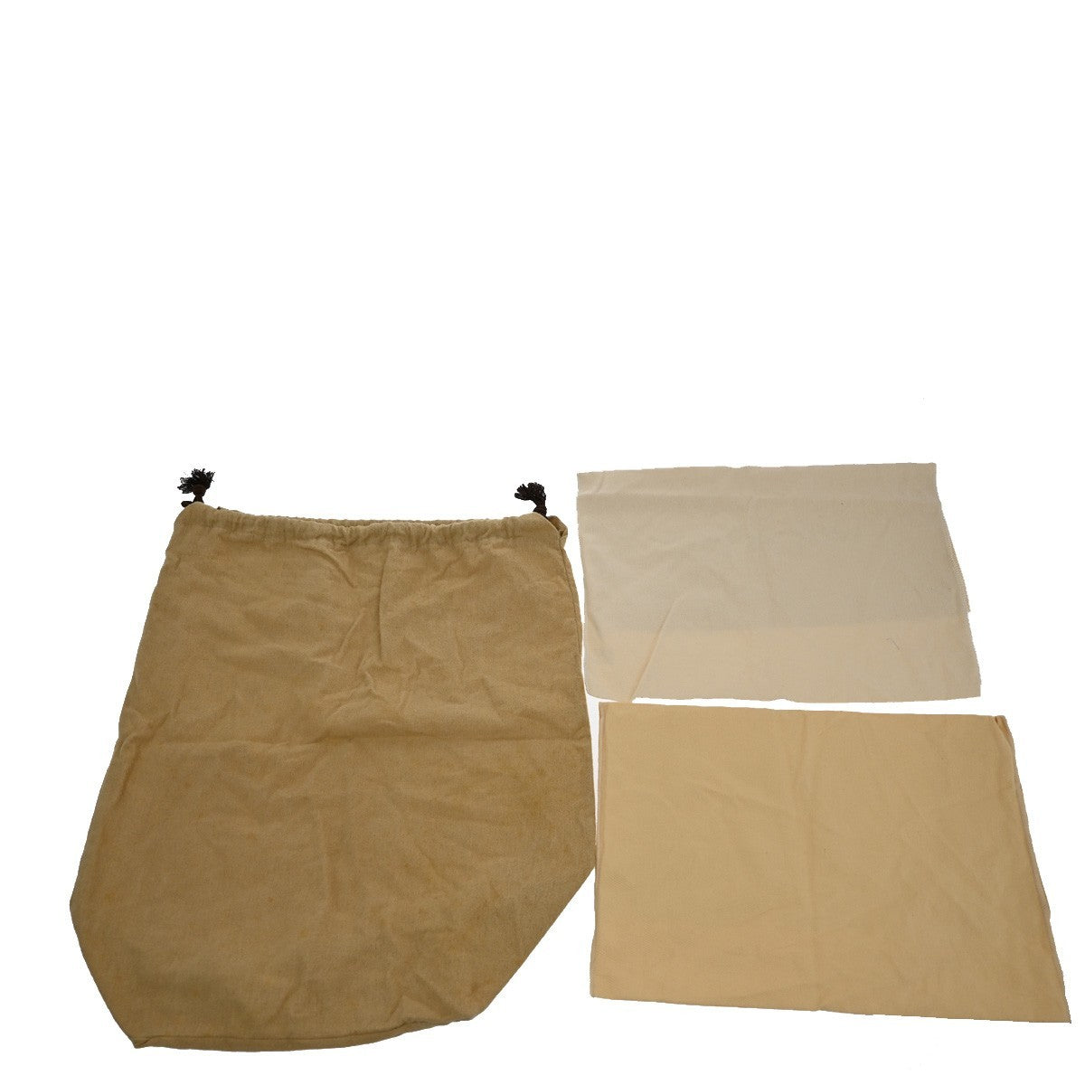 37.Live LOUIS VUITTON 10 Set Dust Bag Drawstring Canvas Cotton BE BN 09KB614