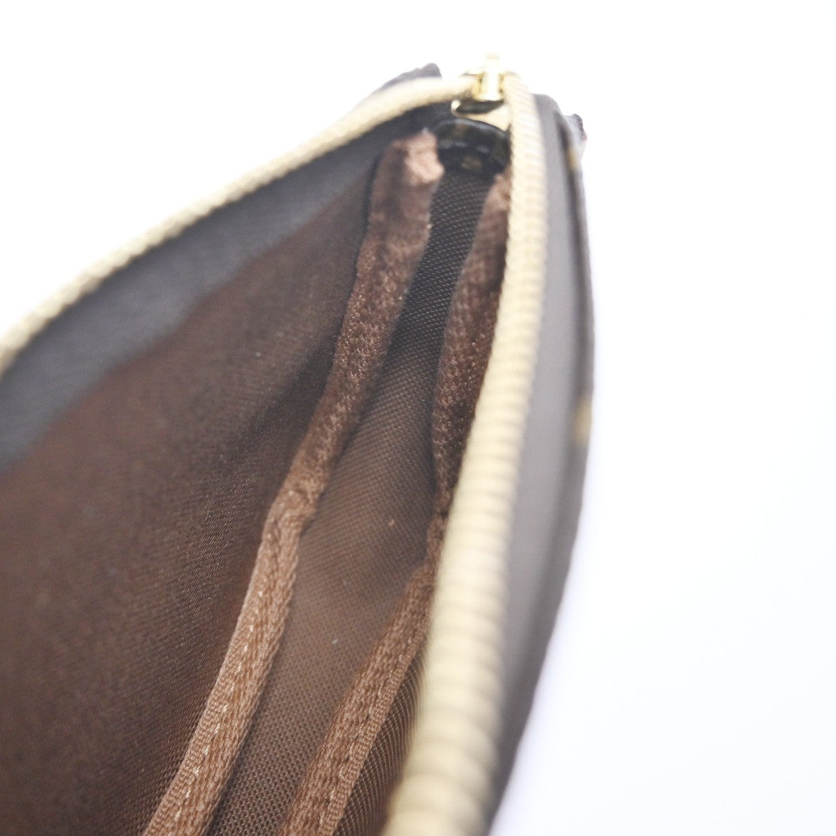 LOUIS VUITTON Mini Pochette Accessoires Hand Bag Monogram Leather M58009 72MA572