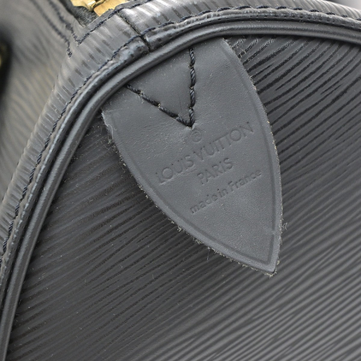 LOUIS VUITTON LV Speedy 25 Travel Hand Bag Epi Leather Black M59032 16MA703