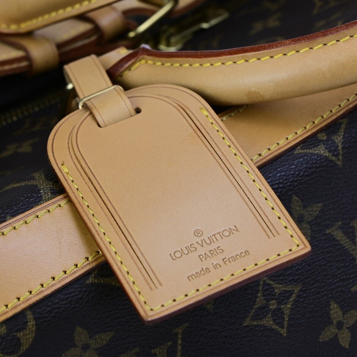 LOUIS VUITTON Cruiser 40 Travel Hand Bag Monogram Leather Brown M41139 99ED056