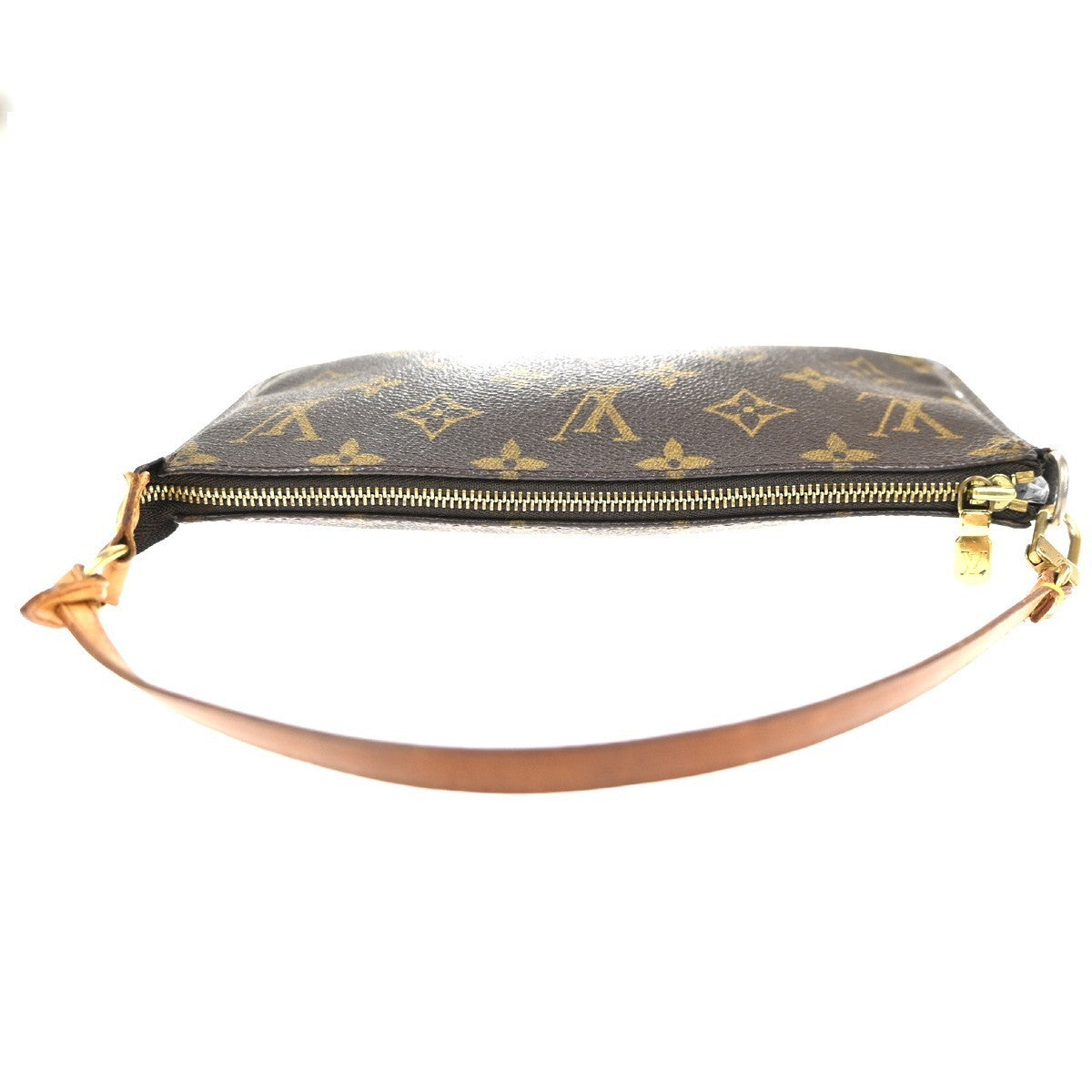 LOUIS VUITTON Pochette Accessoires Hand Bag Monogram Leather BN M51980 16MA237
