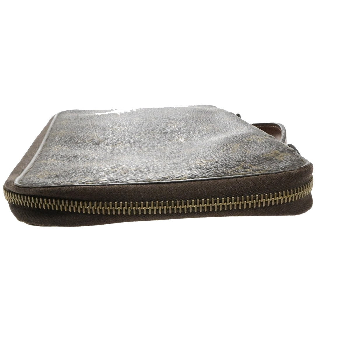 LOUIS VUITTON Poche Escapade Bifold Wallet Monogram Leather Brown M60113 38YH186