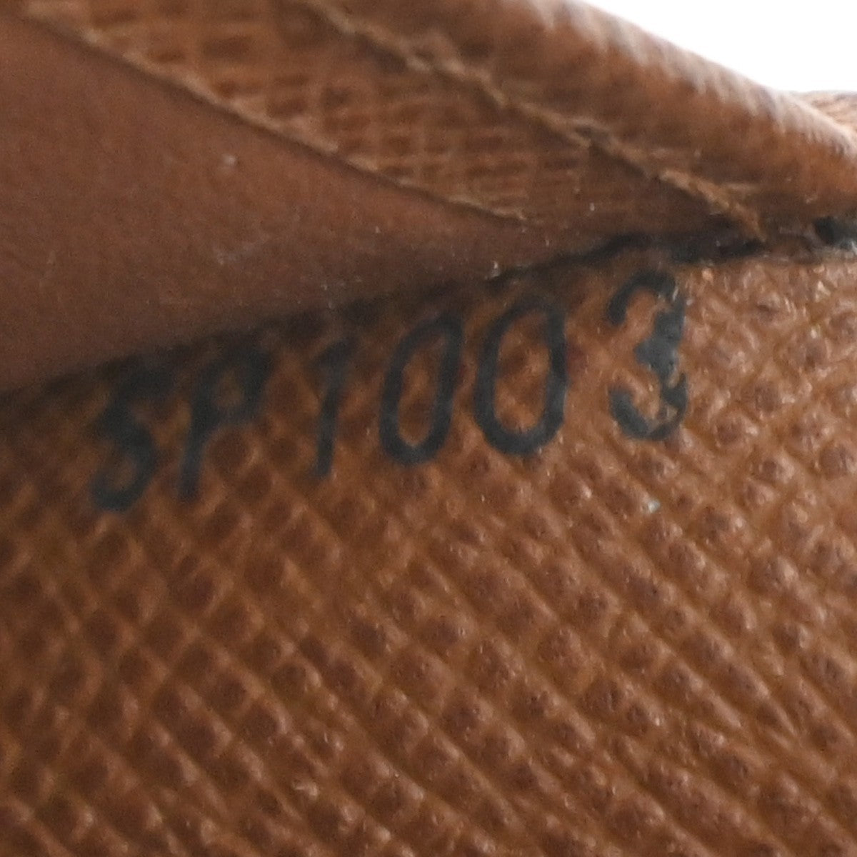 LOUIS VUITTON 3 Set Bifold Trifold Wallet Purse Monogram Leather Brown 04KB648