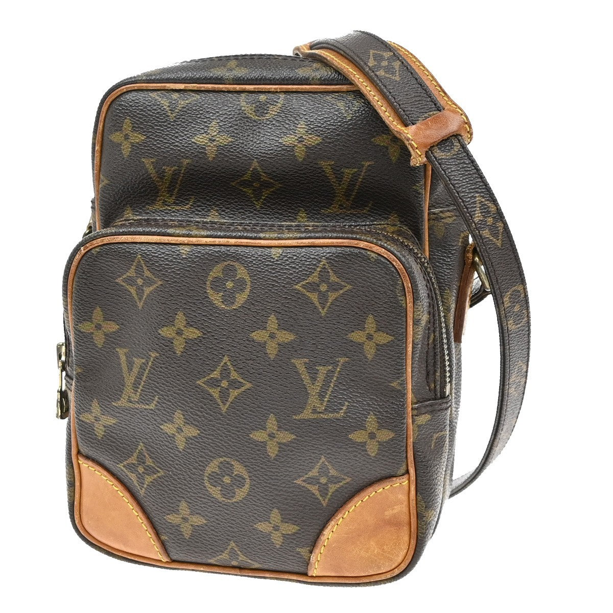 LOUIS VUITTON Amazon Crossbody Shoulder Bag Monogram Leather BN M45236 31KB350