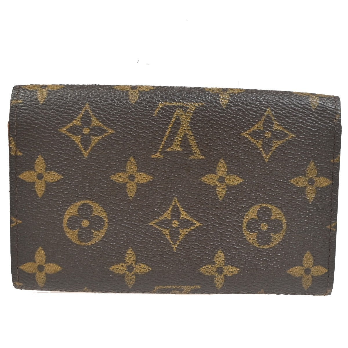LOUIS VUITTON Porte Monnaie Billets Tresor Wallet Monogram Brown M61730 01KC302