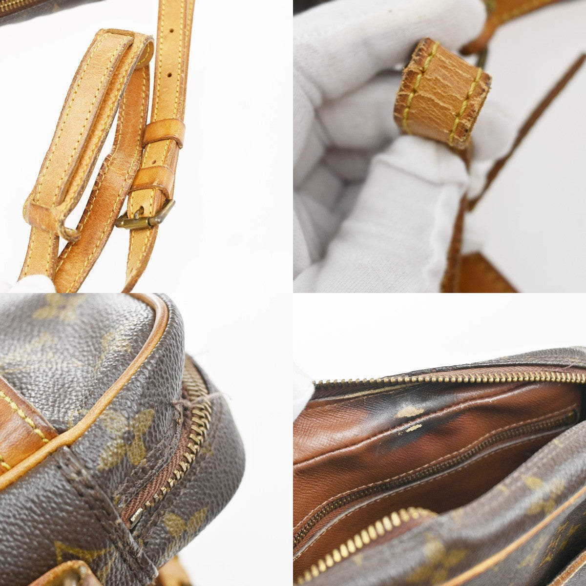LOUIS VUITTON Trocadero 24 Shoulder Bag Monogram Leather Brown M51276 64SA075