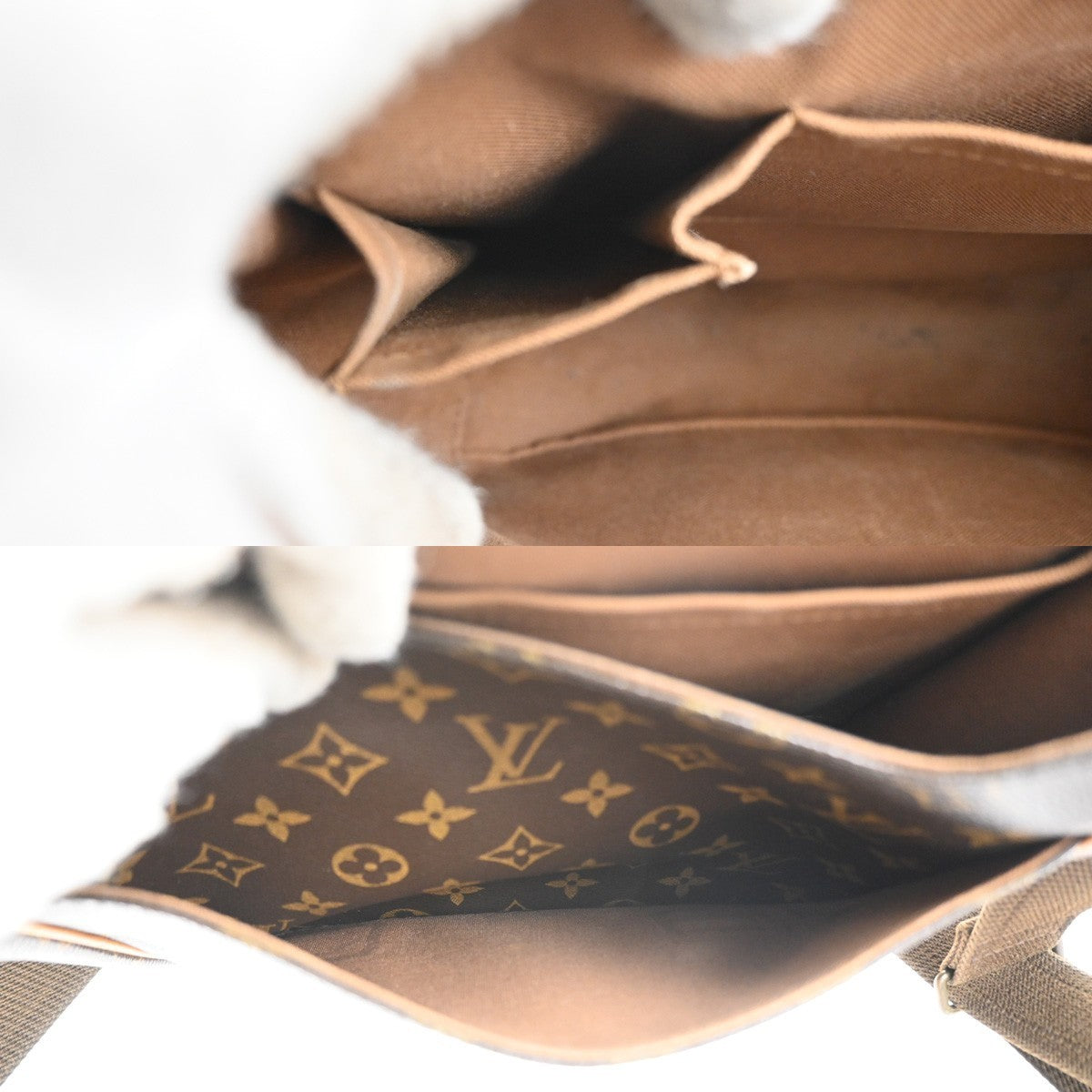 LOUIS VUITTON Messenger Bosphore PM Shoulder Bag Monogram Leather M40106 32MA381