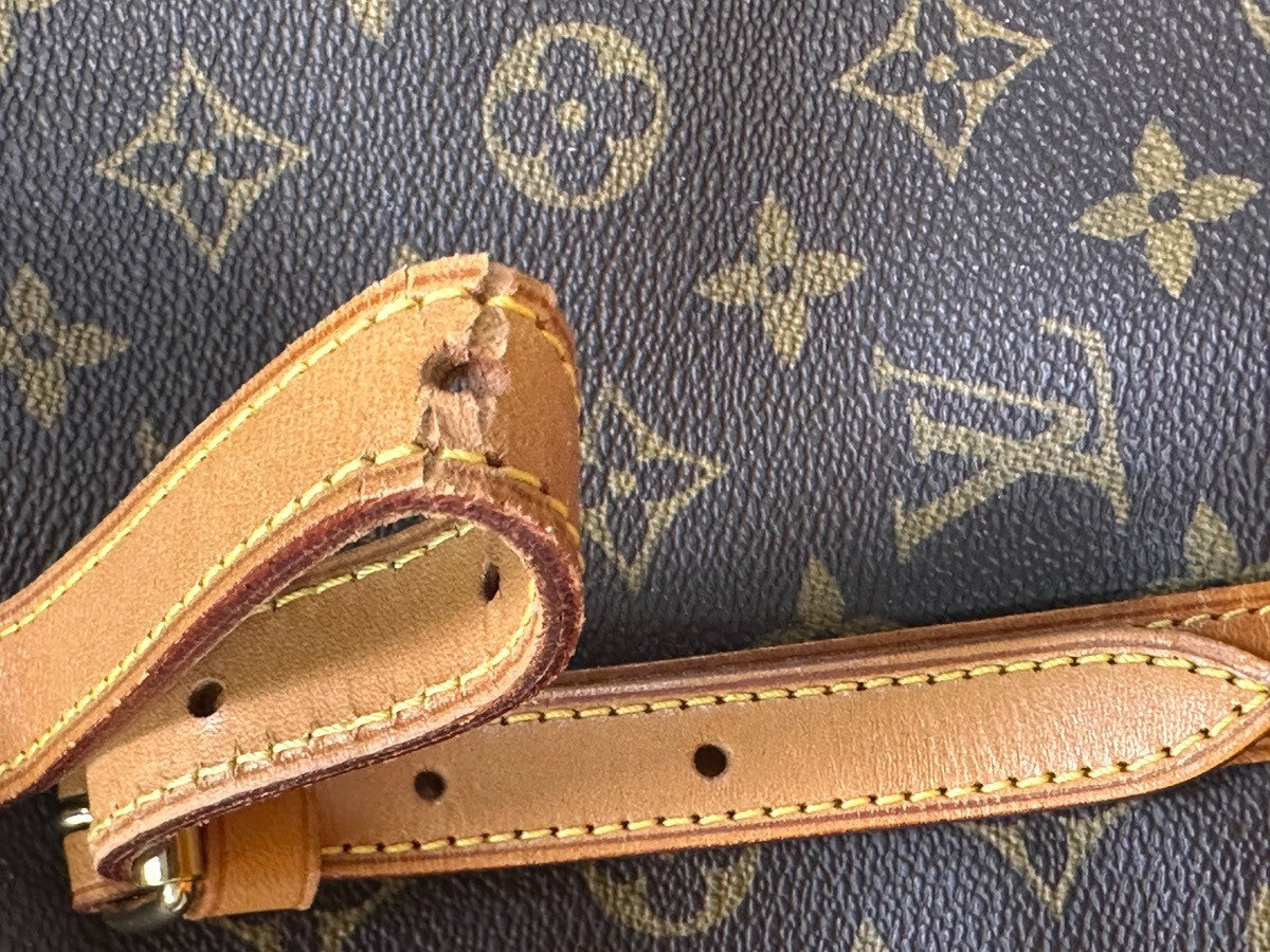 LOUIS VUITTON BUCKET GM Shoulder Tote Bag Monogram Leather Brown M42236 39SA072