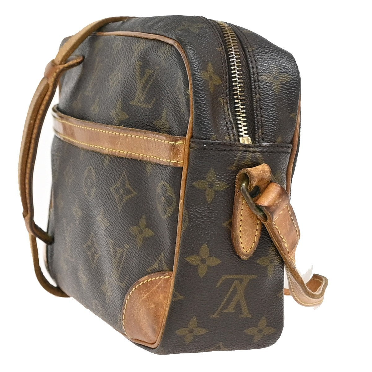 LOUIS VUITTON Trocadero 27 Shoulder Bag Monogram Leather Brown M51274 65PA043