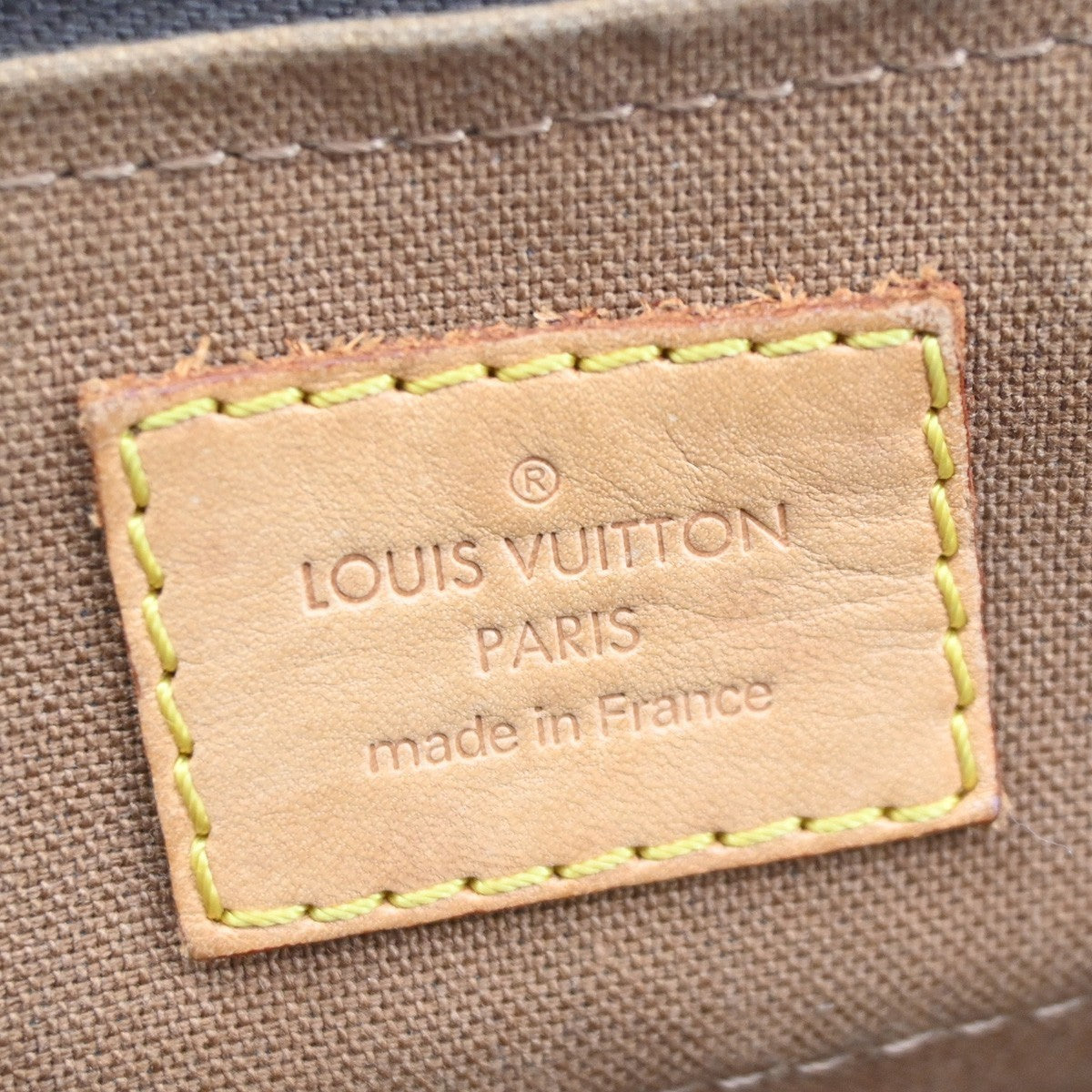 LOUIS VUITTON LV Popincourt Long Shoulder Bag Monogram Brown M40008 93SA145