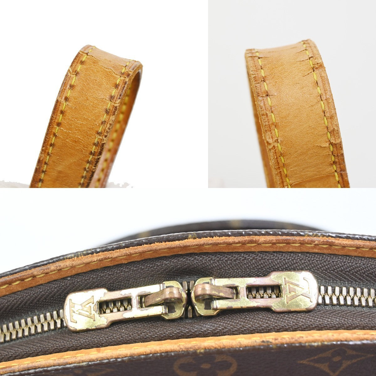 LOUIS VUITTON Ellipse Shopping Shoulder Bag Monogram Leather BN M51128 85KC943