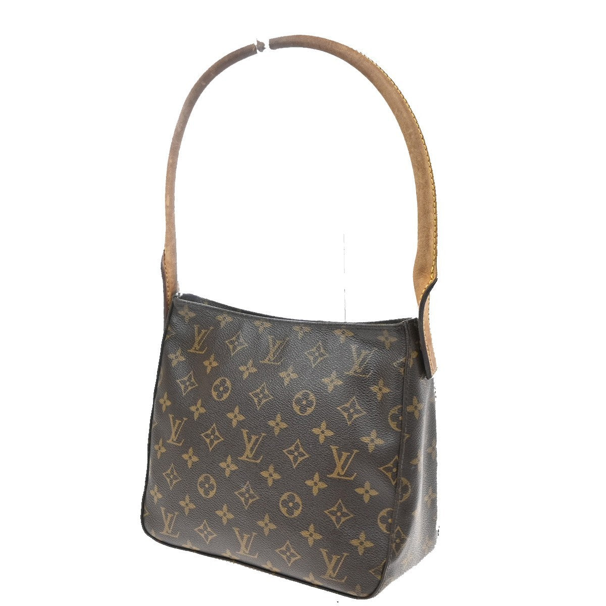 LOUIS VUITTON Looping MM Shoulder Bag Monogram Leather BN USA M51146 87YJ276