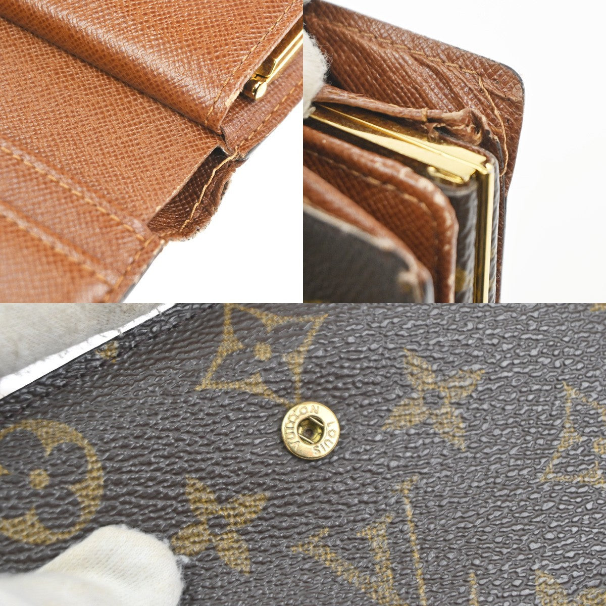 LOUIS VUITTON Portefeuille Viennois Wallet Monogram Leather BN M61663 01KC995