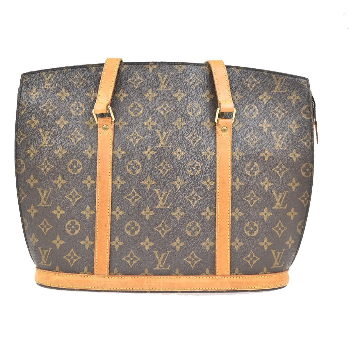LOUIS VUITTON Babylone Shoulder Bag Monogram Leather Brown France M51102 86KP494