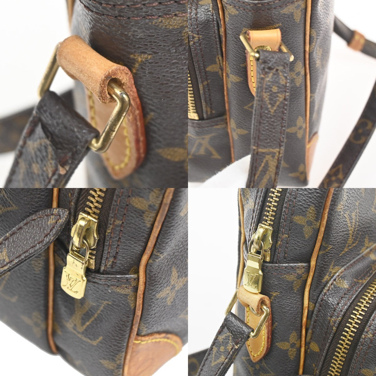 LOUIS VUITTON Amazon Crossbody Shoulder Bag Monogram Leather BN M45236 32KC766