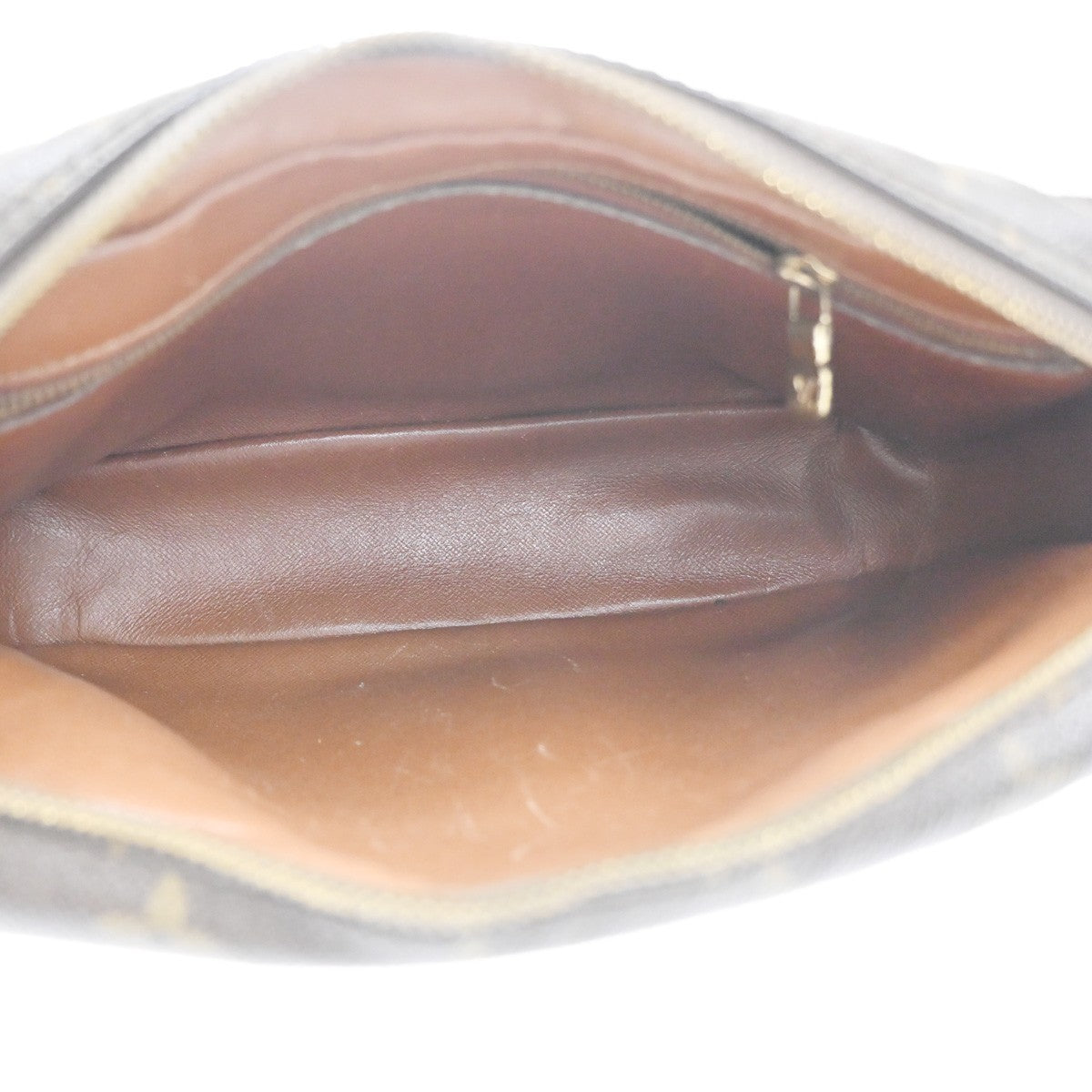 LOUIS VUITTON Trocadero 24 Shoulder Bag Monogram Leather Brown M51276 30YJ189