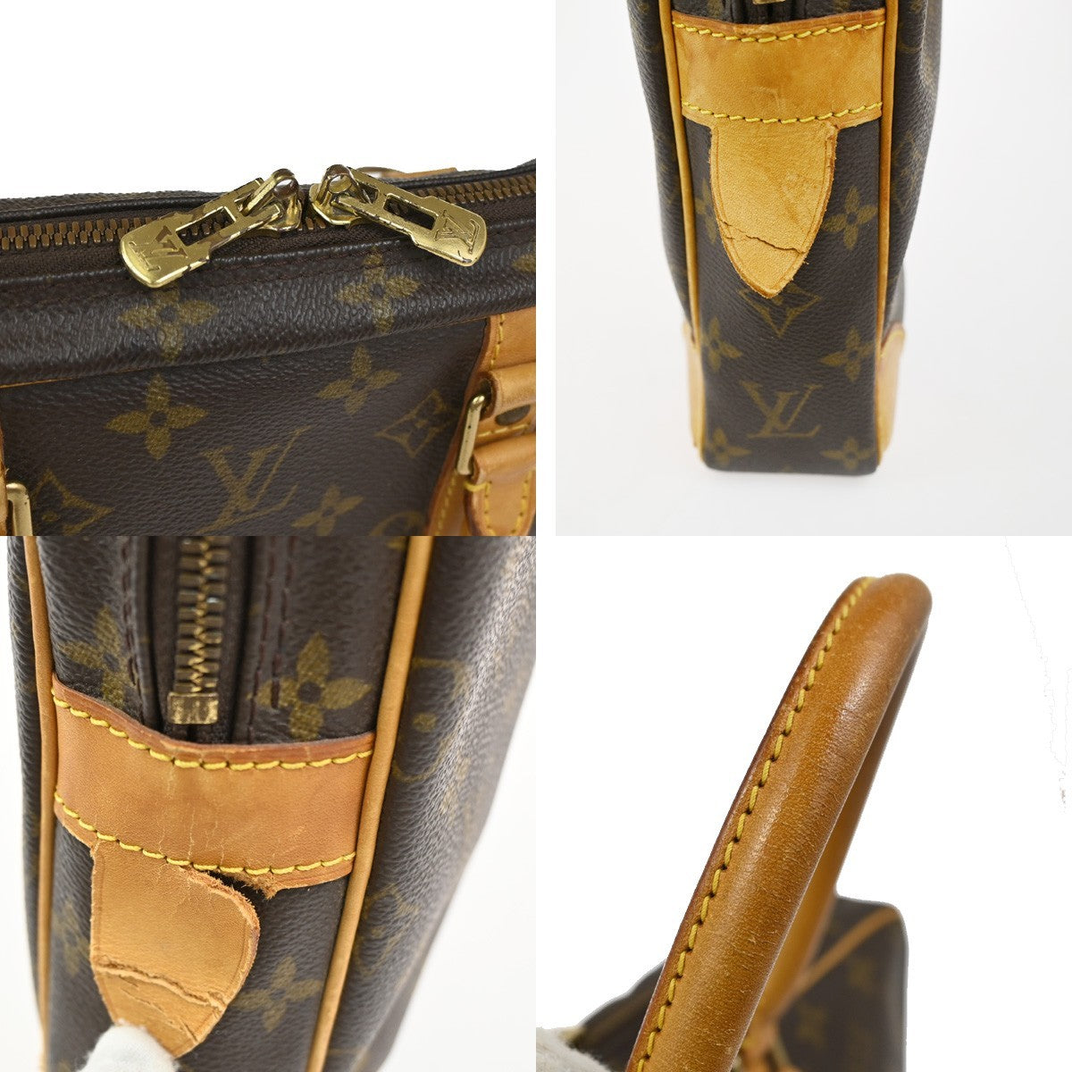 LOUIS VUITTON Porte Documents Voyage Briefcase Hand Bag Monogram M53361 30YJ036