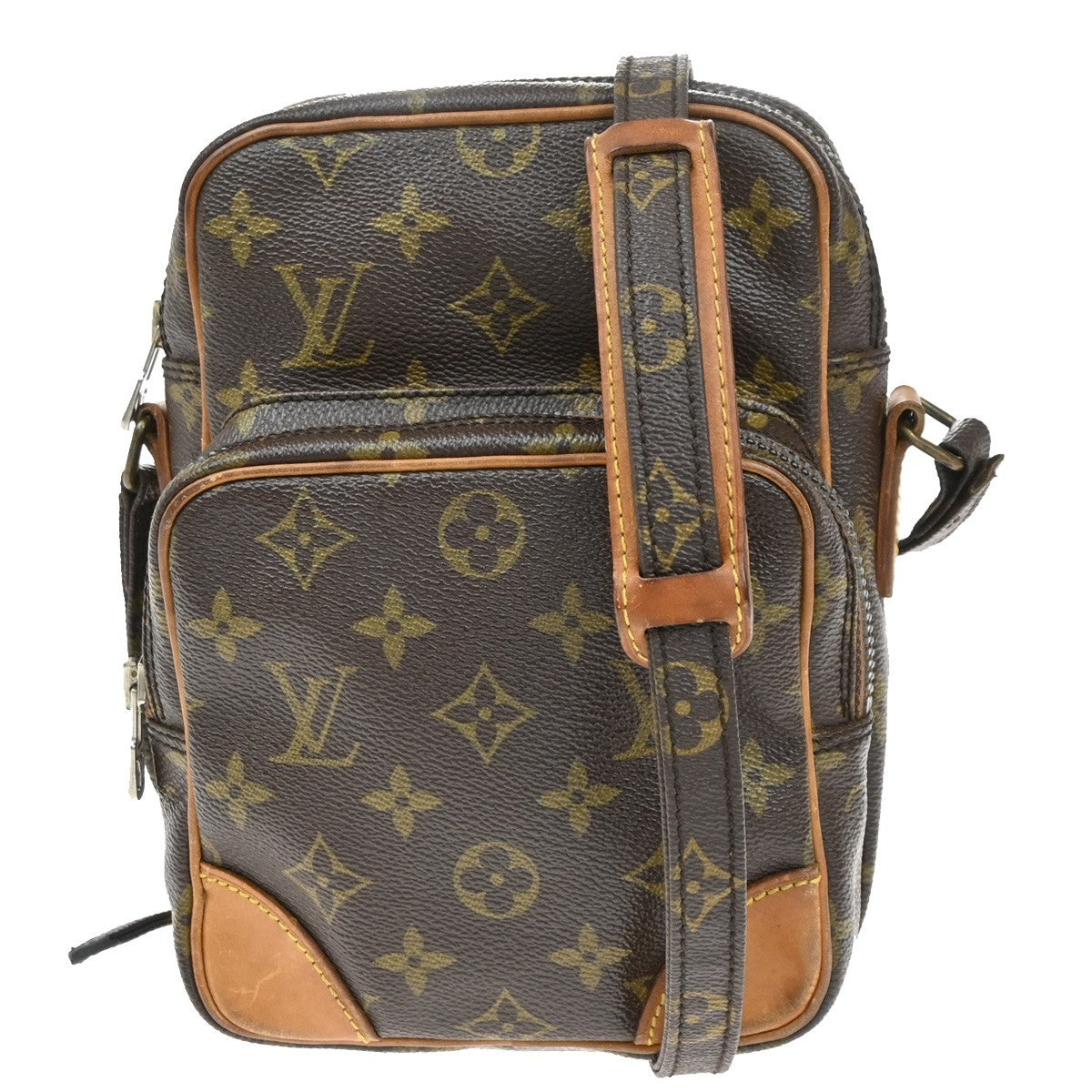 LOUIS VUITTON Amazon Crossbody Shoulder Bag Monogram Leather BN M45236 31EF924