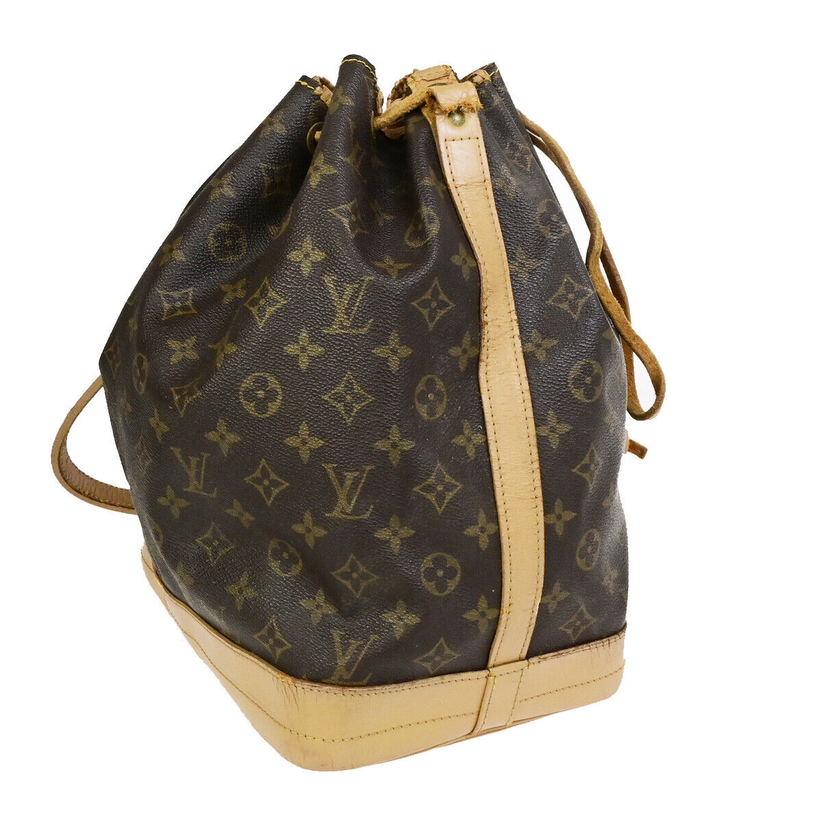 LOUIS VUITTON Noe GM Drawstring Shoulder Bag Monogram Leather BN M42224 08SJ527