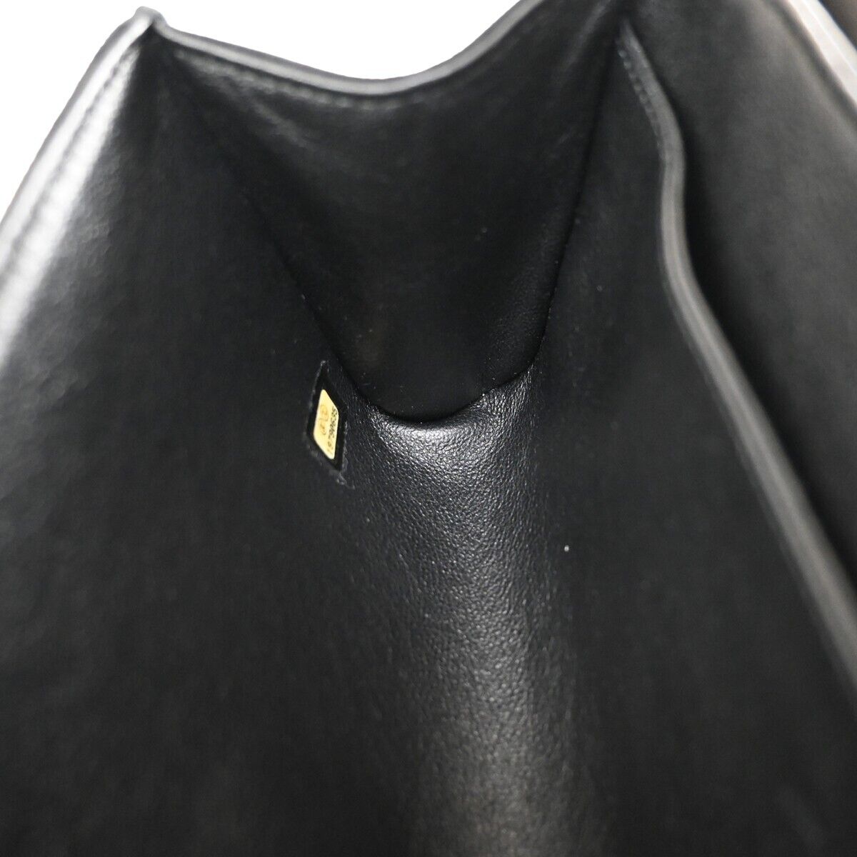 CHANEL CC Logo Matelasse Chain Shoulder Bag Suede BK Rhinestone Pearl 770RJ051