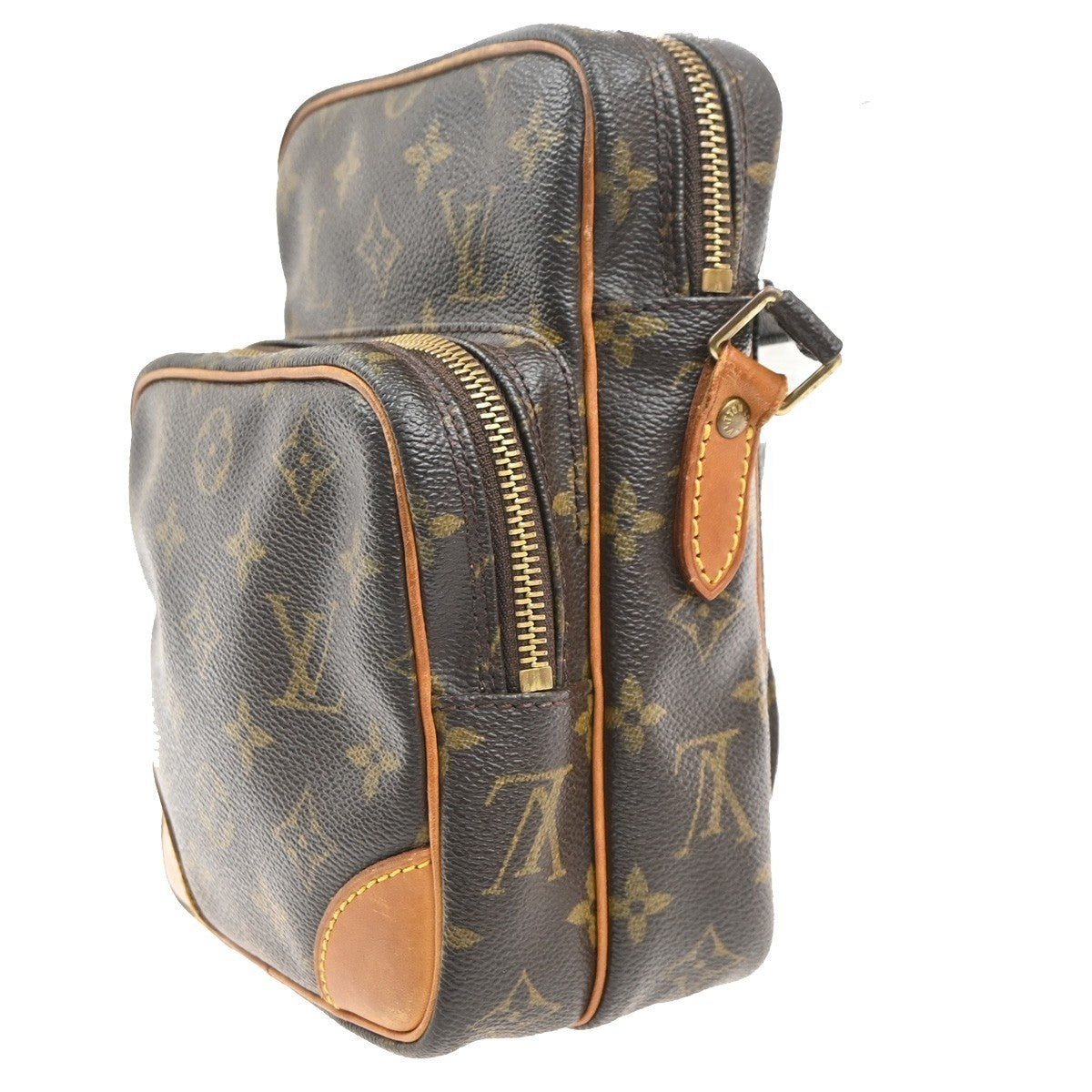 LOUIS VUITTON Amazon Crossbody Shoulder Bag Monogram Leather BN M45236 81MA342