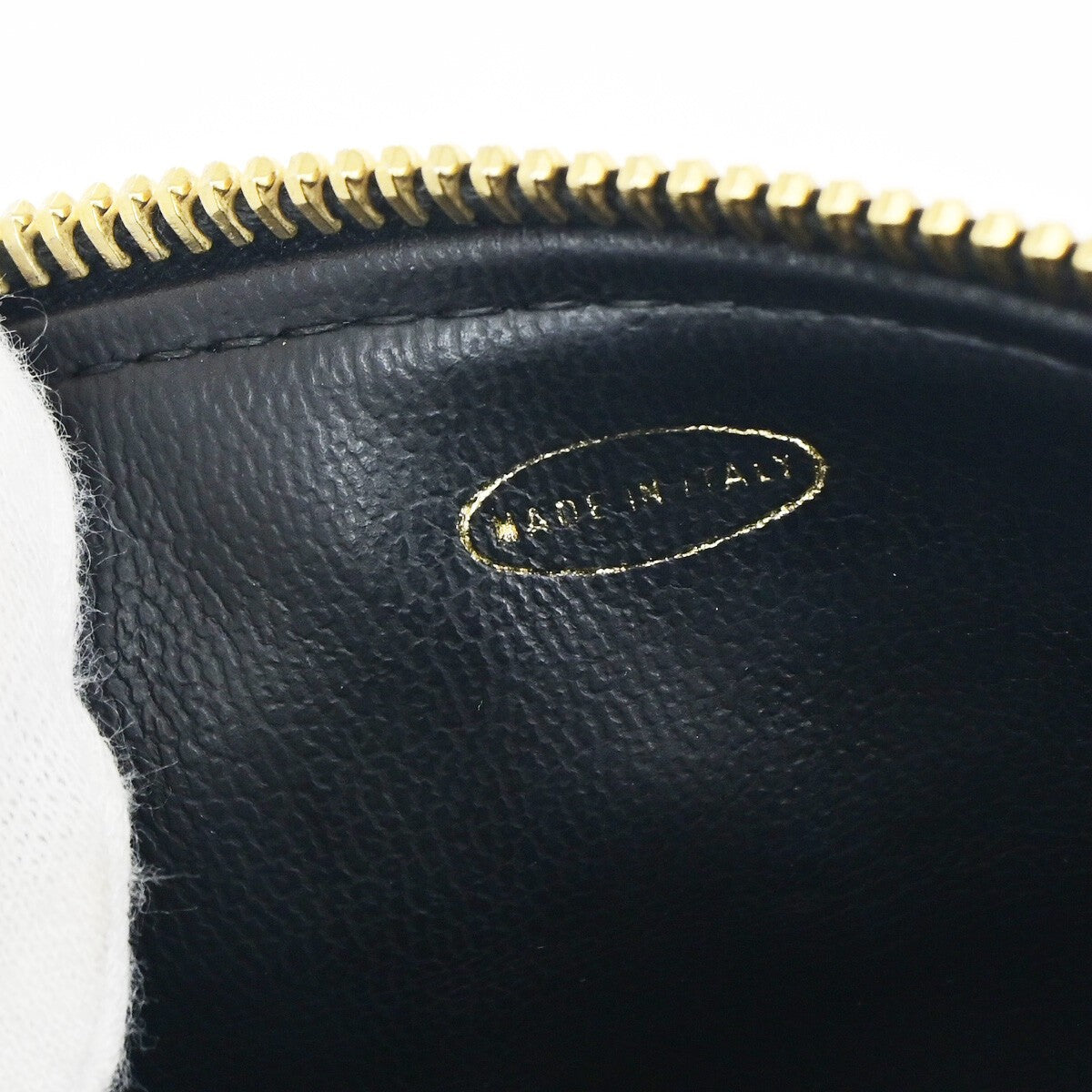 CHANEL CC Logo Bicolore Vanity Hand Bag Leather Black GHW Italy 77RK577