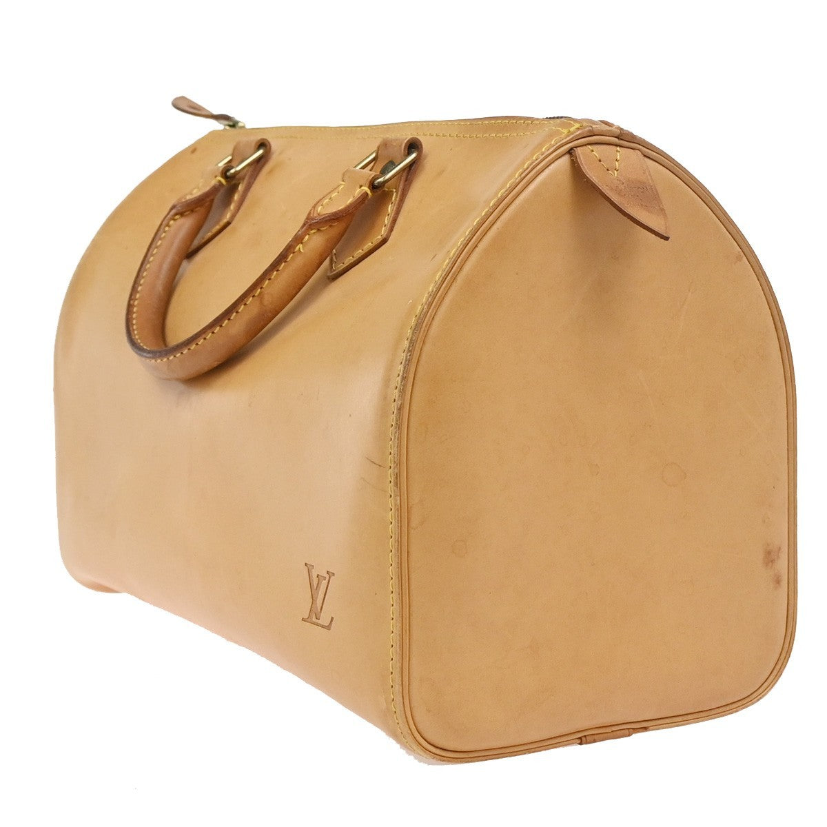 LOUIS VUITTON Speedy 30 Travel Hand Bag Nomade Leather Brown M85392 86ZA328