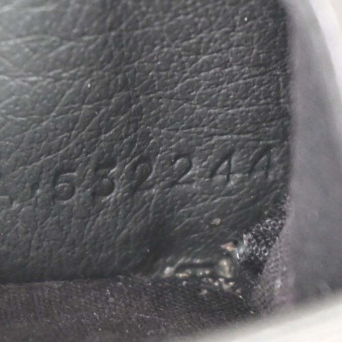 BALENCIAGA Logo Paper Mini Trifold Wallet Purse Leather Gray SHW Italy 67HB259