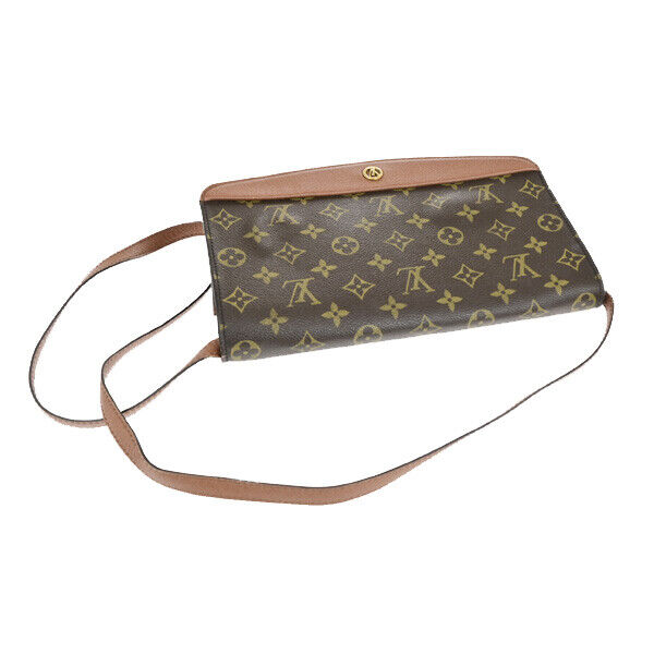 LOUIS VUITTON Bordeaux 2Way Shoulder Clutch Bag Monogram Leather M51797 32YG599
