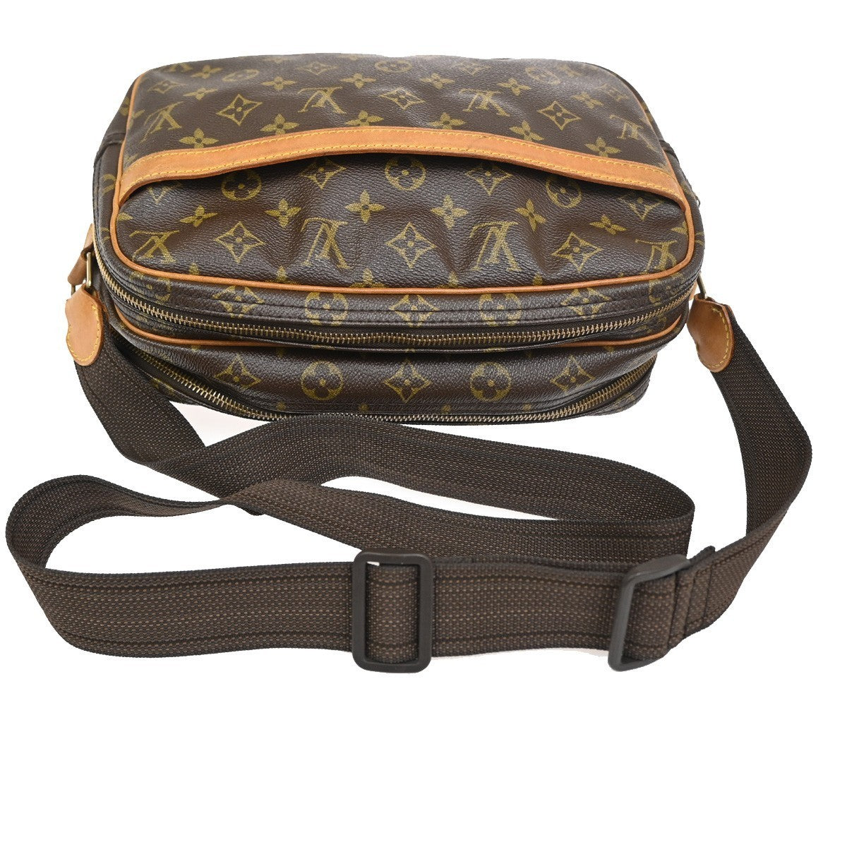 LOUIS VUITTON Reporter Crossbody Shoulder Bag Monogram Leather BN M45254 82KC551