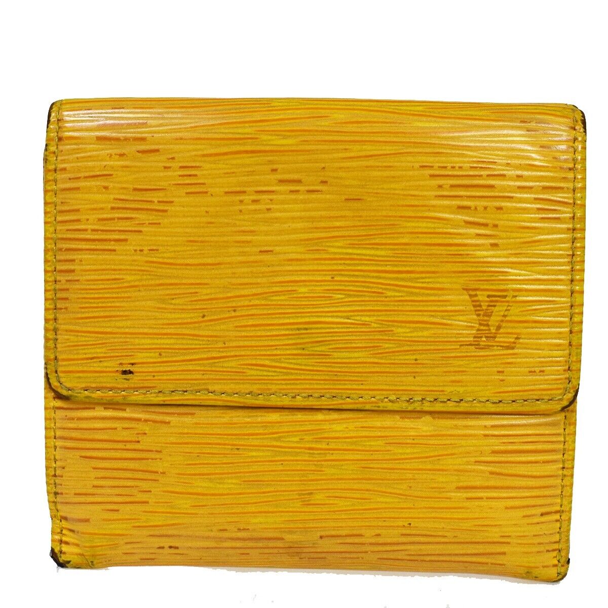 LOUIS VUITTON 4 Set Wallet Card Coin Case Monogram Mini Lin Vernis Epi 68JH586