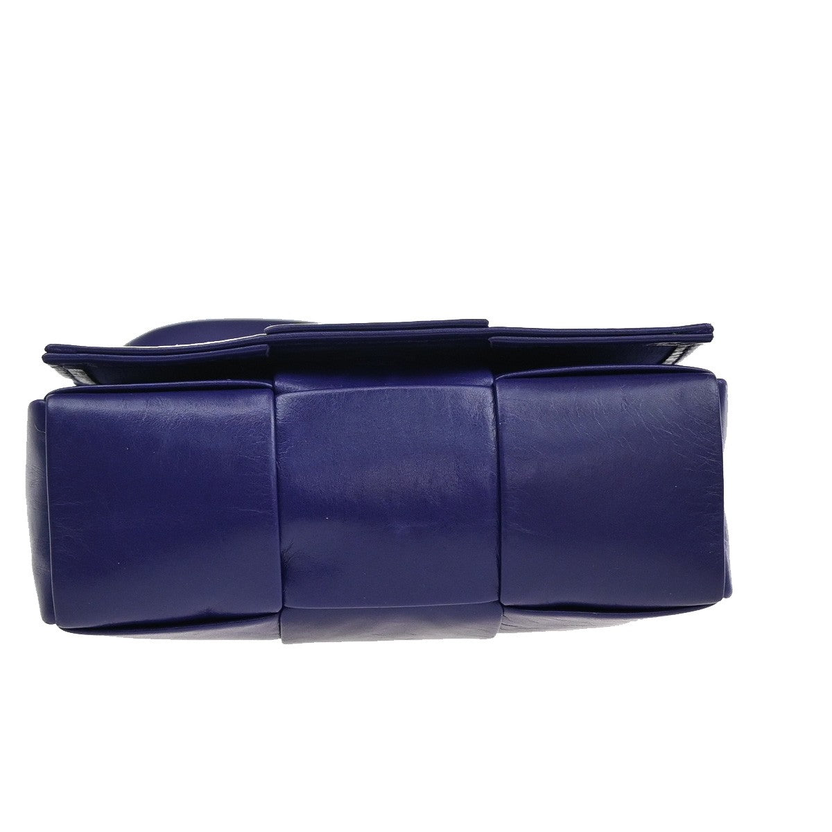 BOTTEGA VENETA Logo Mini Candy Cassette Shoulder Bag Leather Purple 12RL127