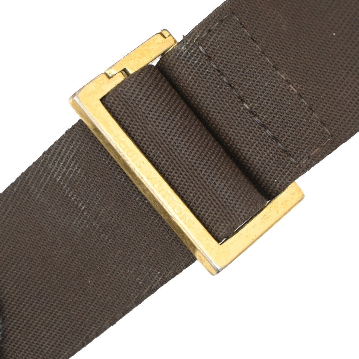 LOUIS VUITTON Geronimos Bum Body Bag Damier Leather Brown Spain N51994 71KD174