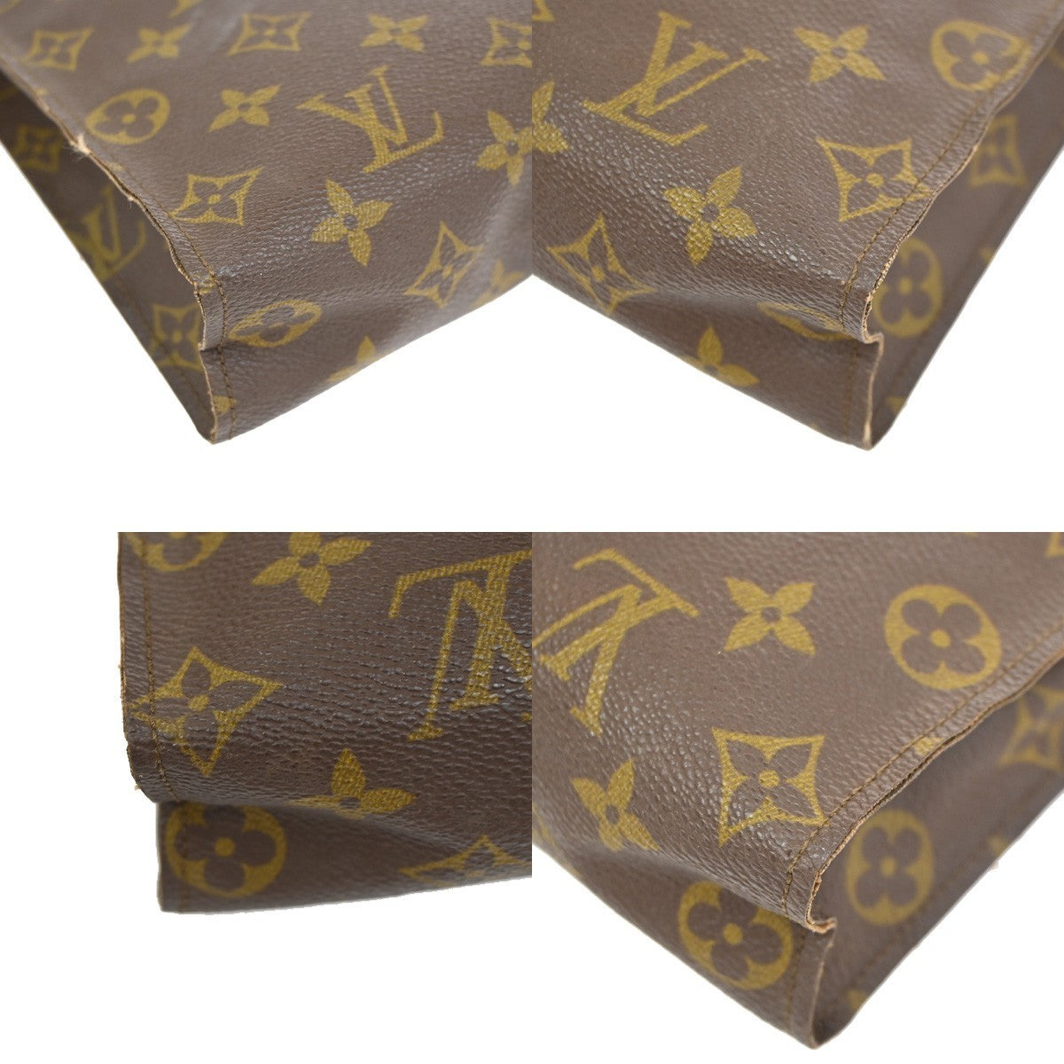 LOUIS VUITTON Poche Toilette 26 Clutch Pouch Bag Monogram Leather M47542 01YJ181
