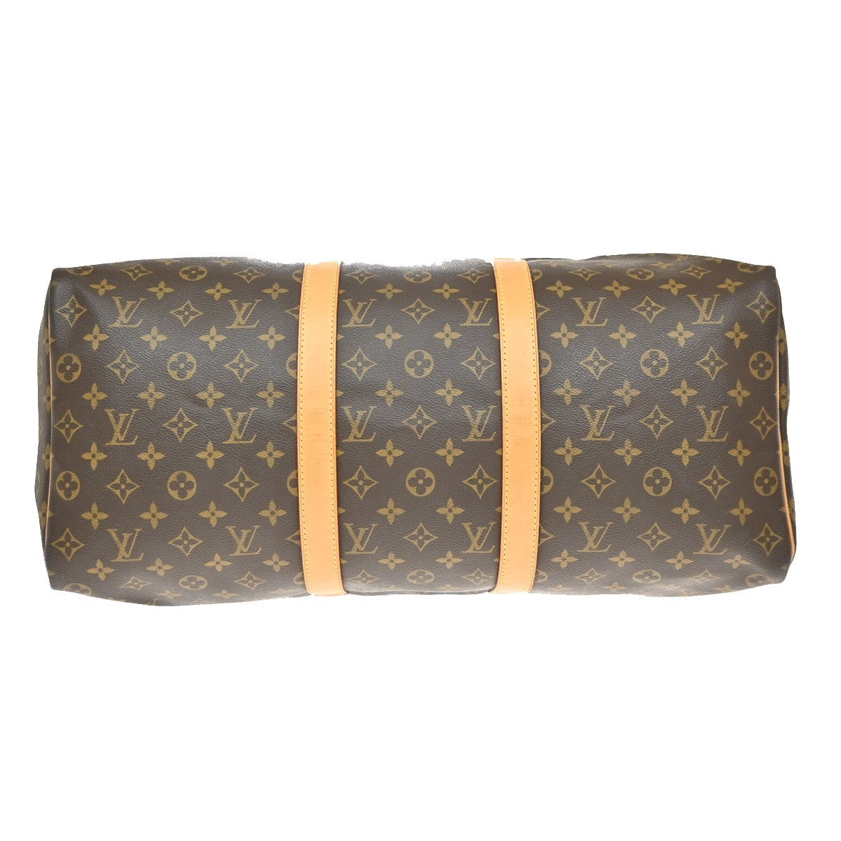LOUIS VUITTON Keepall 50 Travel Hand Bag Monogram Leather Brown M41426 99KP217