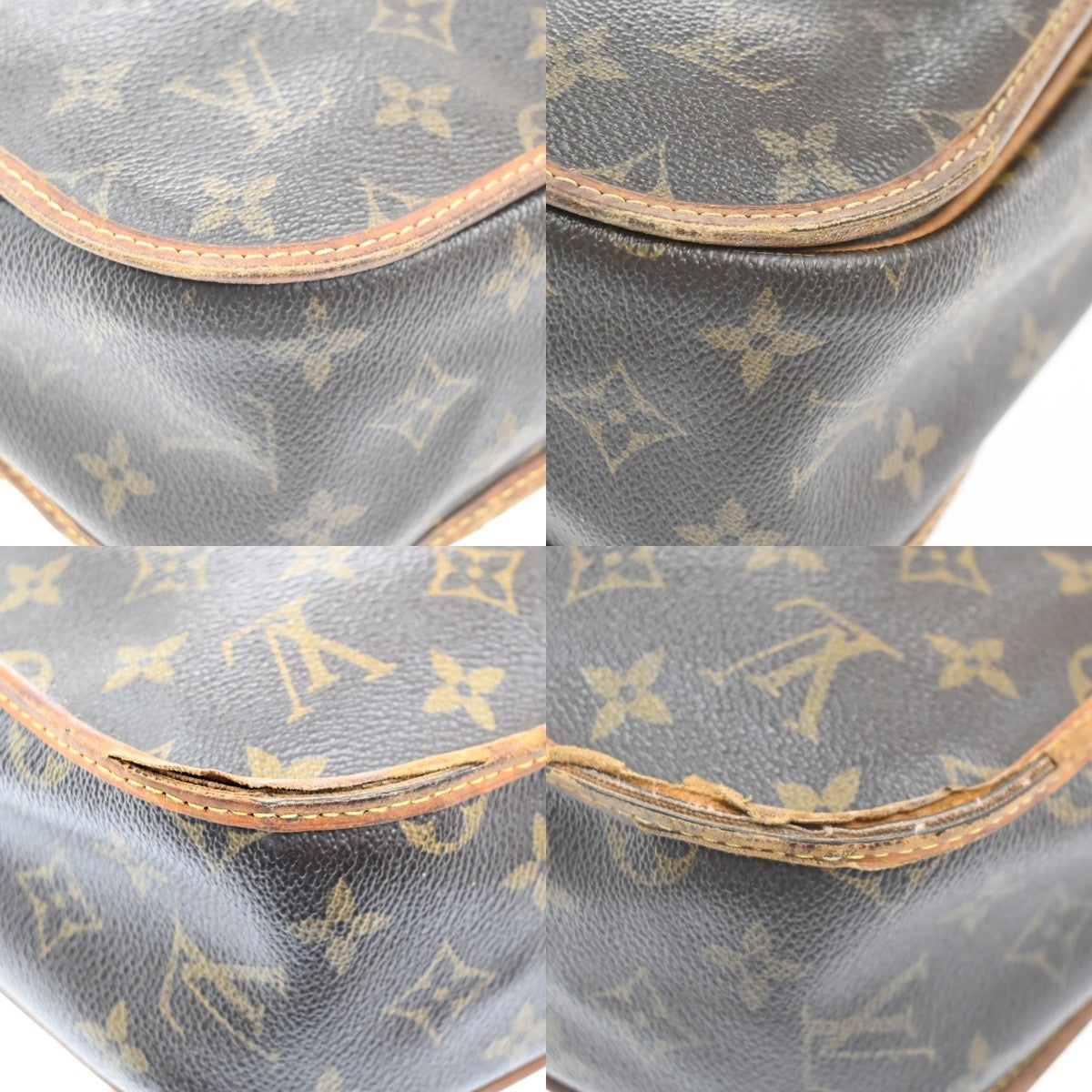LOUIS VUITTON Messenger Bosphore PM Shoulder Bag Monogram Leather M40106 39MA359