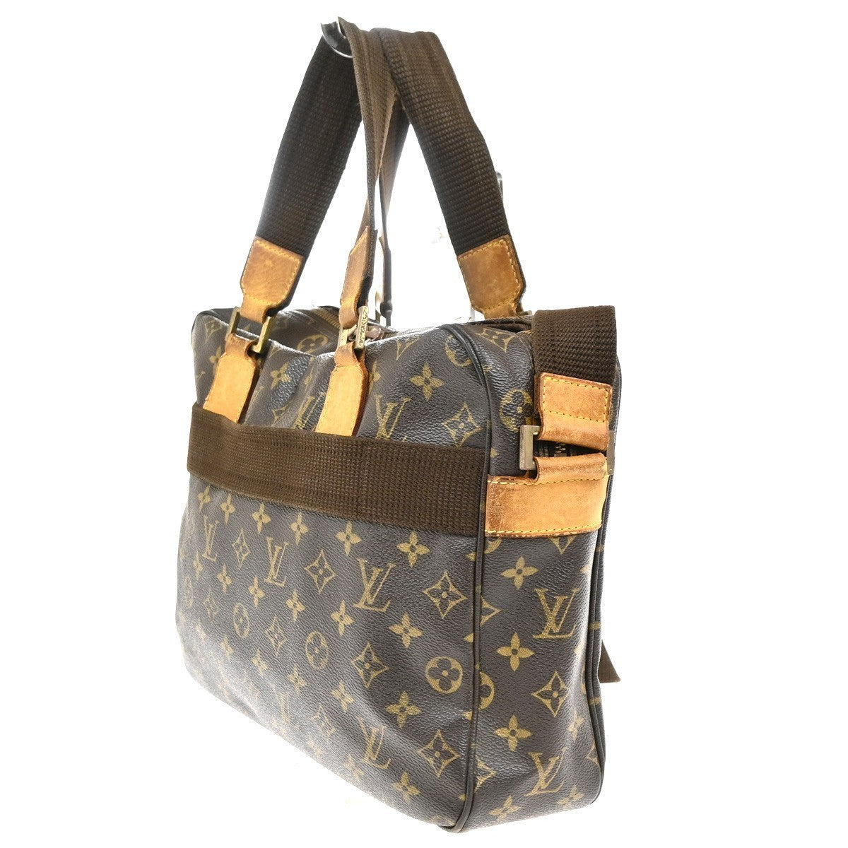 LOUIS VUITTON Sac Bosphore 2Way Hand Bag Monogram Leather Brown M40043 32MA243