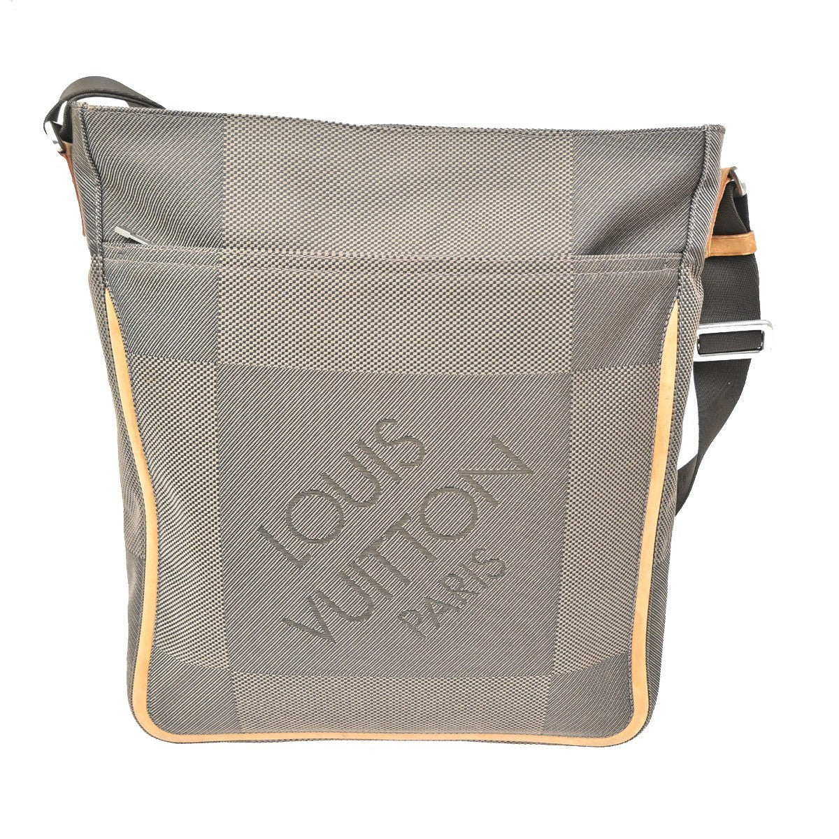 LOUIS VUITTON Compagnon Shoulder Bag Damier Geant Canvas Leather M93045 82ZA048