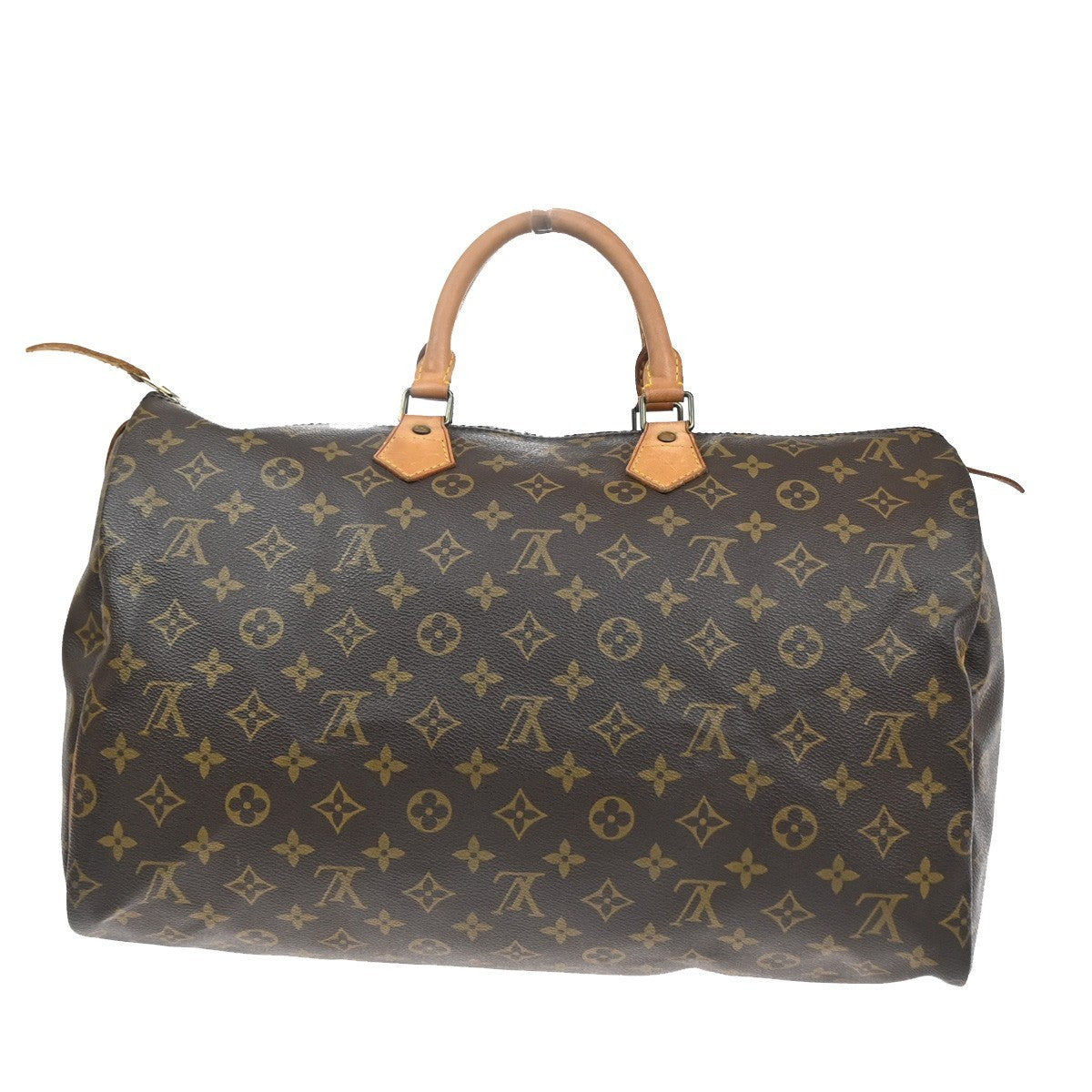 LOUIS VUITTON Speedy 40 Travel Hand Bag Monogram Leather Brown M41522 96SA132