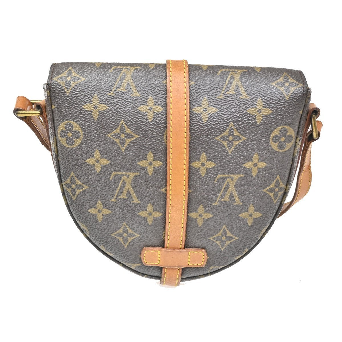 LOUIS VUITTON Chantilly PM Shoulder Bag Monogram Leather Brown M51234 80CA593