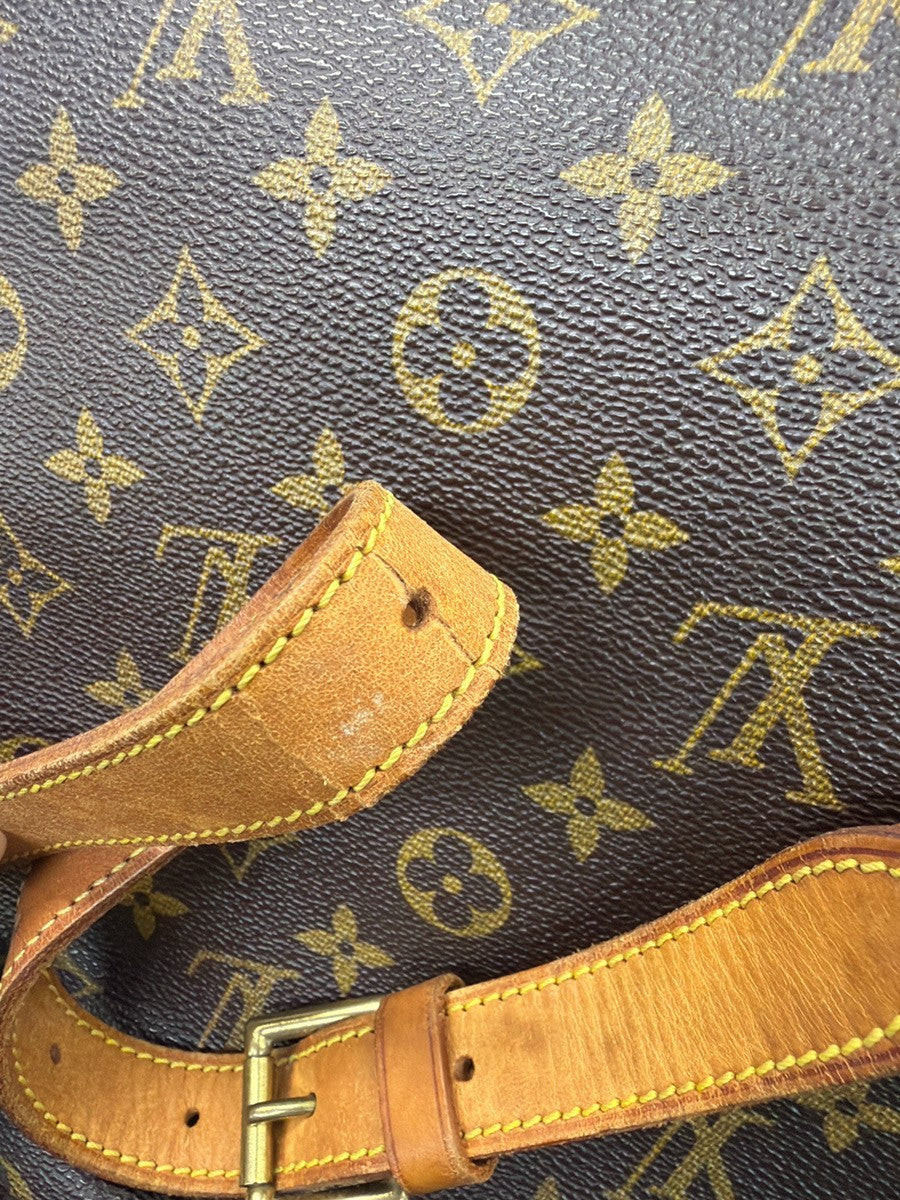 LOUIS VUITTON Musette Shoulder Bag Monogram Leather Brown France M51256 88YJ031