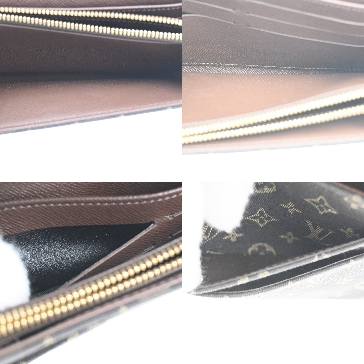 LOUIS VUITTON Portefeuille Sarah Wallet Monogram Mini Lin Leather M95234 30KD004