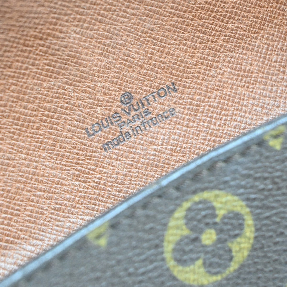 LOUIS VUITTON Saint Cloud MM Shoulder Bag Monogram Leather Brown M51243 39MA506