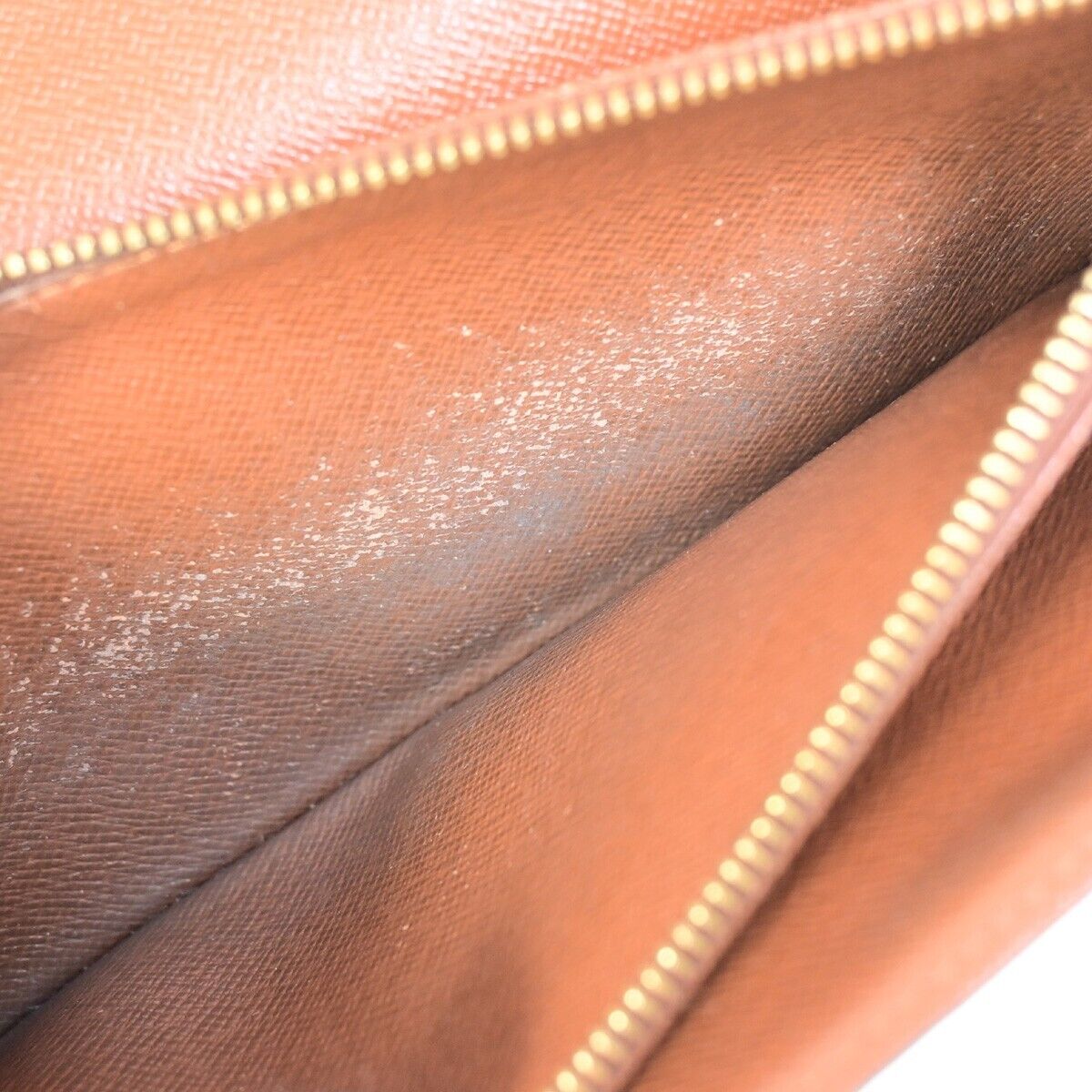 LOUIS VUITTON LV Logo 4 Set Bifold Trifold Long Wallet Monogram Brown 69KA307