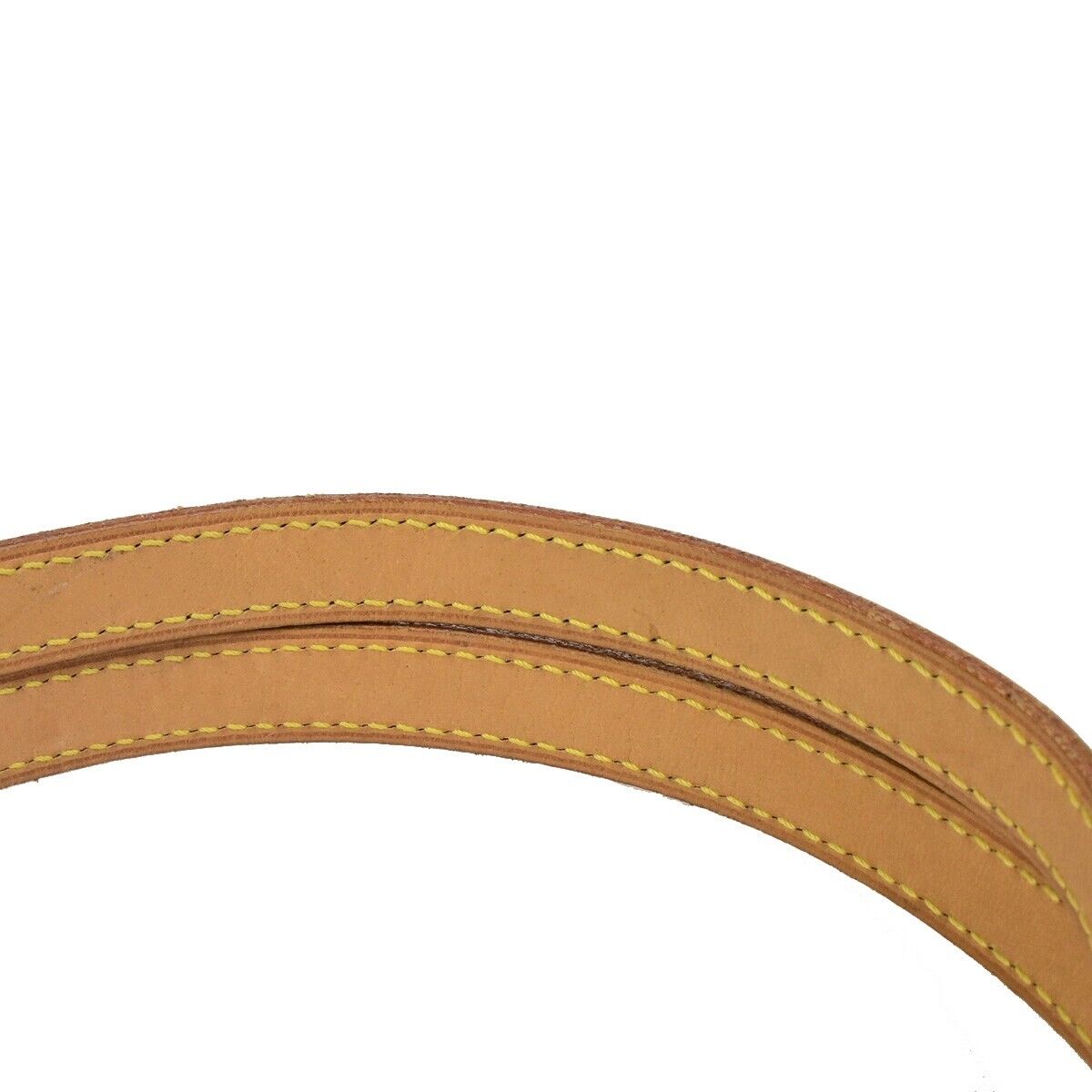 LOUIS VUITTON Shoulder Strap Leather Brown Gold France Bag Accessory 67FB298