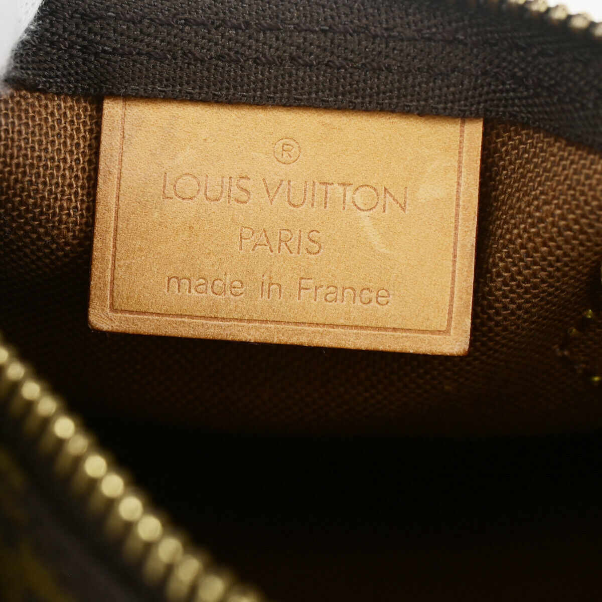 LOUIS VUITTON Mini Speedy 2Way Hand Bag Monogram Leather Brown M41534 97YF355